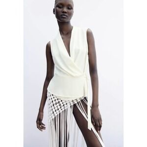 ZARA Buckled top 7484/083